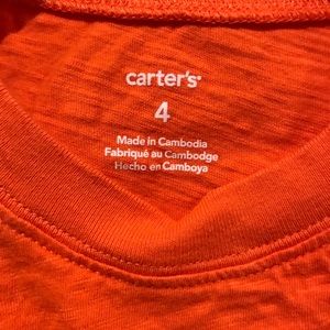 Carter's Shirts & Tops - Carters Halloween shirt size 4 Carter's Shirts & Tops - Carters Halloween shirt size 4